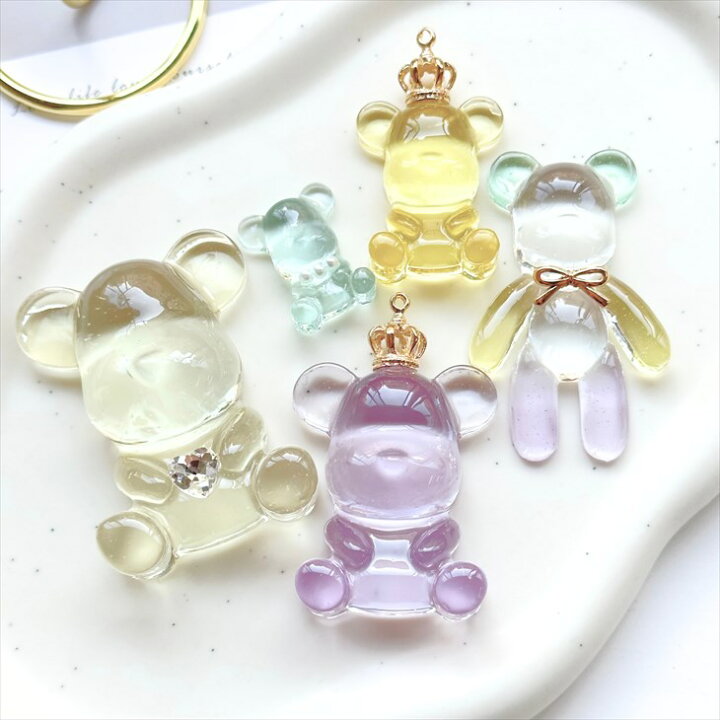 楽天市場】シリコンモールド クマ レジン シリコン モールド 動物 熊 