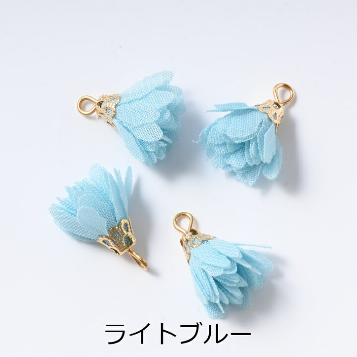 楽天市場】タッセル ミニミニフラワー 18mm 8個 8ヶ フリンジタッセル 
