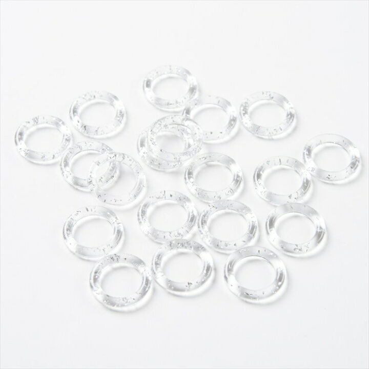 アクリルパーツ 高品質 リング 小 18mm シルバー 20個 20ヶ 約1.8cm ルチル風 アクリルビーズ 穴なし アクリル ビーズパーツ アクリルチャーム リングパーツ さや工房 アクセサリー パーツ ハンドメイド ハンドメイドパーツ 材料 アクセサリーパーツ 問屋 卸 ... イエローハンドメイドチャームセットラメ入りビーズ&マーブルスケルトン入り
