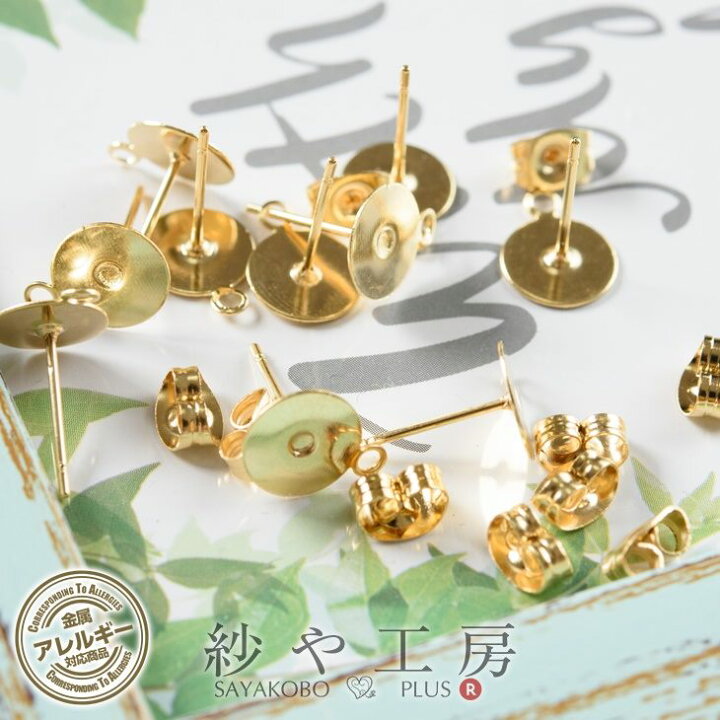 楽天市場】サージカルステンレス 316L ピアスパーツ 5ペア 約10個  