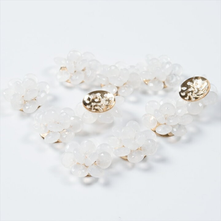 楽天市場 ビーズフラワー クリアホワイト 18mm 個 ヶ 花編み ビーズ モチーフ フラワー お花 ストラップ ネックレス 手作り 約1 8cm アクリルビーズ アクセサリー パーツ パーツ ビーズパーツ ナチュラル 花モチーフ 材料 問屋 ハンドメイド資材 バックチャーム