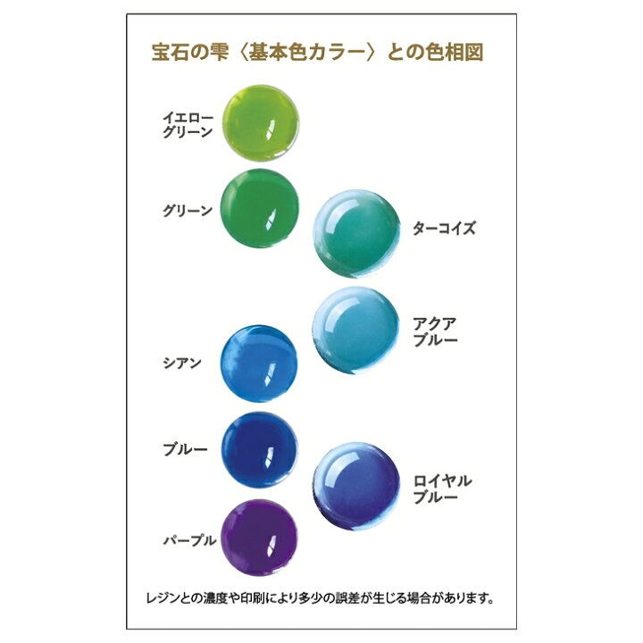 楽天市場】＼14％OFF／ パジコ レジン用着色剤 宝石の雫 ターコイズ 