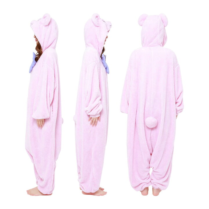 楽天市場】SAZAC サザック テディベア 着ぐるみ パジャマ パステル  