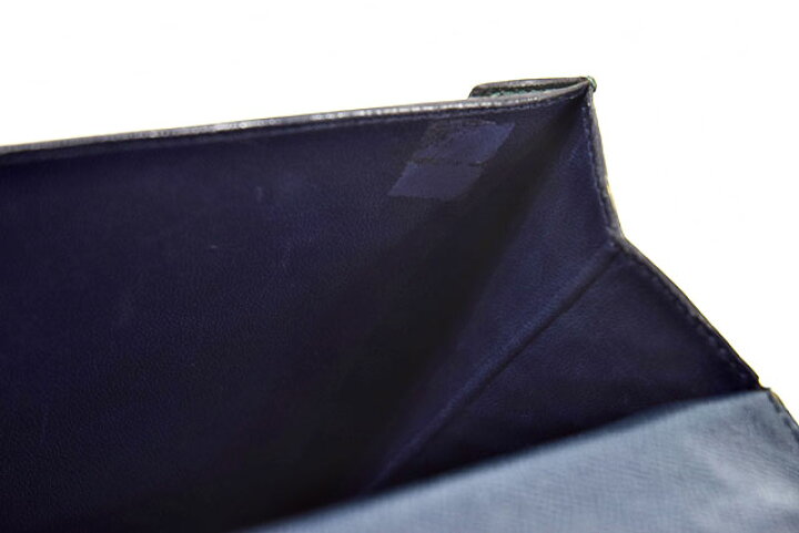 楽天市場】エルメス HERMES ファコ クロコダイル ポロサス 濃紺×緑  