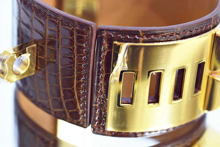 楽天市場】エルメス HERMES コリエドシアン ブレス クロコダイル  