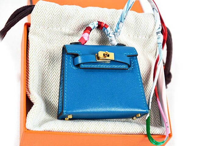 楽天市場】エルメス HERMES ミニミニ バッグチャーム ケリー  