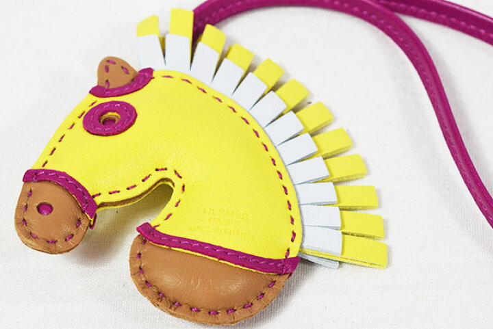 楽天市場】エルメス HERMES ジージーカマイユ バッグチャーム チャイ  