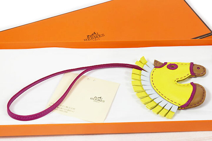 楽天市場】エルメス HERMES ジージーカマイユ バッグチャーム チャイ  