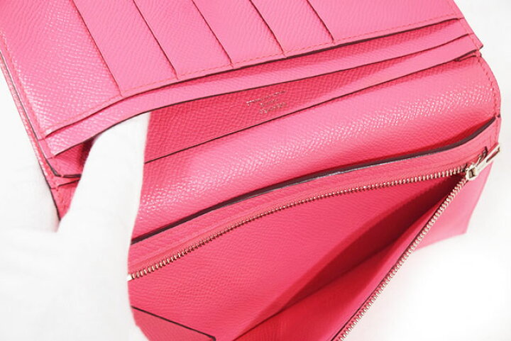 楽天市場】エルメス HERMES 長財布 ベアンスフレ ローズアザレ  