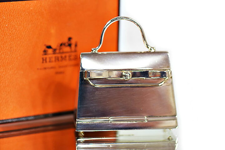 楽天市場】エルメス HERMES ケリー モチーフ ピルケース チャーム 