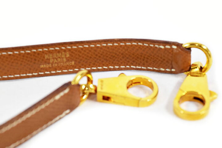 楽天市場】エルメス HERMES ショルダーストラップ ゴールド Gold  