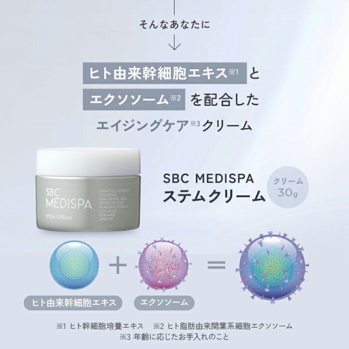 楽天市場】ステムクリーム（30g） 湘南美容クリニック SBC MEDISPA 