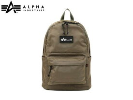 国内正規品 ALPHA アルファインダストリー DAYPACK BAG OLIVE オリーブ バッグ デイパック リュック リュックサック バックパック メンズ レディース 男女兼用 学生 普段使い 通勤 通学 タウン デイリー