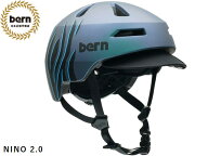 国内正規品 バーン bern NINO 2.0 ニノ ニーノ 2.0 MATTE PURPLE TIGER マット パープル タイガー 自転車…