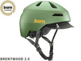 国内正規品 バーン bern BRENTWOOD 2.0 ブレントウッド MATTE SLATE GREEN マット スレートグリーン 自転車 スケートボード スノーボード BMX ピスト ヘルメット BEBM15Z