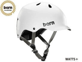 国内正規品 バーン bern ワッツ プラス ウィンター WATTS + WINTER MATTE WHITE マットホワイト 白 自転車 スケートボード スノーボード 雪山 BMX ピスト ヘルメット BESM25 BE-BM25S22MWT