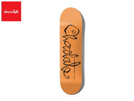 国内正規品 チョコレート CHOCOLATE OG SCRIPT オリジナル スクリプトロゴ CARLISLE AIKENS スケボー デッキ スケートボード ボード Skateboard デッキ C4711 8.25×31.875