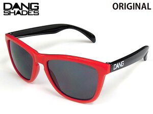 �������K�i DANG SHADES �T���O���X ORIGINAL �I���W�i�� Red/Black Gloss×Black �J���[�t���[�� �_���V�F�C�f�B�[�Y �����Y ���f�B�[�X ���j�Z�b�N�X �X�m�[ �X�P�[�g ���]�� �A�E�g�h�A