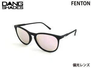 �������K�i DANG SHADES �T���O���X FENTON �t�F���g�� Black Soft x Rose Mirror Polarized �Ό������Y �_���V�F�C�f�B�[�Y �����Y ���f�B�[�X ���j�Z�b�N�X �X�m�[ �X�P�[�g ���]�� �A�E�g�h�A vidg00336-1