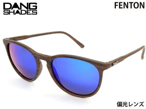 Ki DANG SHADES TOX FENTON tFg Wood Matte x Green Mirror Polarized ΌY ~[ Y _VFCfB[Y Y fB[X jZbNX Xm[ XP[g ] AEg