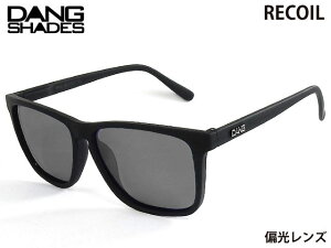 �������K�i DANG SHADES �T���O���X RECOIL ���R�C�� Black Soft x Black Smoke Polarized �Ό������Y �_���V�F�C�f�B�[�Y �����Y ���f�B�[�X ���j�Z�b�N�X �X�m�[ �X�P�[�g ���]�� �A�E�g�h�A �o�l����q��