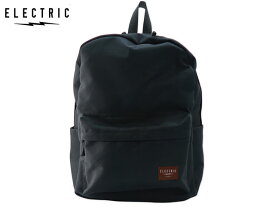 エレクトリック ELECTRIC BACK PACK BLACK バックパック リュック ブラック 黒 スケート スノー キャンプ CAMP ゴルフ GOLF 釣り フィッシング fishing メンズ レディース ユニセックス