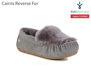 Ki emu australia PAY XG[h o[X t@[ `R[ CAIRNS SUEDE REVERS FUR CHARCOAL Women's shoes JAPAN LIMITED Wp~ebh {胂f V[Y G~[I[XgA 