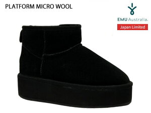 Ki emu australia PLATFORM MICRO WOOL vbgtH[ }CN E[ V[Y u[c ubN BLACK  G~[I[XgA JEXG[h mE[ JAPAN LIMITED Wp~eb