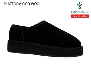 Ki emu australia PLATFORM PICO WOOL vbgtH[ sR E[ V[Y u[c ubN BLACK  G~[I[XgA JEXG[h mE[ JAPAN LIMITED Wp~ebh 