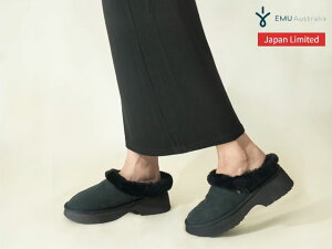 Ki emu australia VIRGINIA CLOG o[WjA NbO Xb| Black ubN  fB[X Women's G~[I[XgA V[vXLu[c  JAPAN LIMITED Wp~ebh {