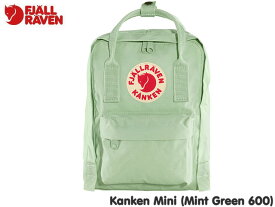 国内正規品 フェールラーベン FJALLRAVEN カンケン ミニ KANKEN MINI 7L Mint Green 600 ミントグリーン 緑 バックパック リュックサック 手提 デイバッグ アウトドア ストリート キャンプ メンズ レディース 子供 ジュニア キッズ 通学 通勤 高校生 大学生 2WAY 23561