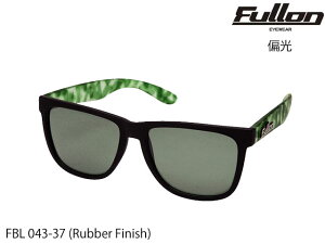 �������K�i FULLON �t���[�� �T���O���X BLUE LABEL FBL 043-37 Rubber Finish �Ό������Y Matte Black�EClear Green Camo Smoke �ނ� �t�B�b�V���O fishing �S���t GOLF �L�����v �X�L�[ �X�m�[ �u���[���[�x��