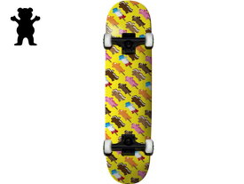 GRIZZLY 国内正規品 グリズリー GRIZZLY Ice Cream Truck Complete YELLOW スケボー デッキ スケートボード コンプリート Skateboard 完成品 初心者 デッキ キッズ