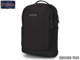 NEWモデル 国内正規品 ジャンスポーツ リュック JANSPORT INBOUND PACK BLACK インバウンドパック ブラック 黒 バックパック バッグ リミナル シリーズ NEWモデル ジャンスポ 大容量 バックパック メンズ レディース 通学 通勤 高校生 大学生 JS0A83LK008