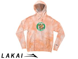 国内正規品 LAKAI SKATE CLUB-PO-HOOD ORANGE TIE DYE スケート クラブ プルオーバー フーディ パーカー カットソー オレンジ タイダイ ラカイ スケート SKATE スニーカー