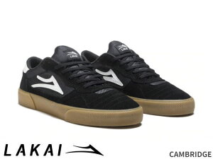 国内正規品 Lakai CAMBRIDGE EVERGREEN BLACK/GUM SUEDE ケンブリッジ エバーグリーン ブラック/ガム スエード ラカイ スケート SKATE スニーカー
