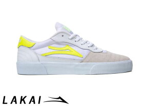 国内正規品 Lakai CAMBRIDGE WHITE SUEDE ケンブリッジ ホワイト スエード ラカイ スケート SKATE スニーカー DELUXLITEインソール PARAMOUNTアウトソール 2024SPRING