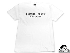 国内正規品 LURKING CLASS LC LOGO TEE WHITE ラーキンクラス エルシー ロゴ ショートスリーブ Tシャツ カットソー ホワイト 白 Sketchy Tank スケッチータンク