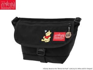Ki }nb^|[e[W 菤i iCbZW[obO V_[obO ܂̃v[ NYLON MESSENGER BAG (XXS) FZP 500D CORDURA 25 / POOH Black ubN  }nb^ |[