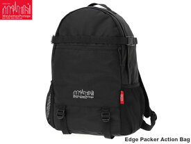 国内正規品 マンハッタンポーテージ リュック エッジ パッカー アクション バッグ バックパック 36L BLACK ブラック 黒 Edge Packer Action Bag マンハッタン ポーテージ メンズ レディース 通学 キッズ Manhattan Portage CORDURA Rip-stop Polyester PU加工