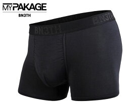 国内正規品 BN3TH ベニス WEEKDAY TRUNKS UNDERWEAR CLASSIC LITE TRUNK SOLID BLACK/BLACK クラシック ライト トランク ブラック/ブラック 黒 下着 トランクス パンツ インナー ボクサー ブリーフ ストリート