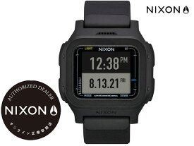 国内正規品 ニクソン NIXON Regulus Expedition 47.5mm All Black レグラス レグルス エクスペディション 腕時計 WATCH ウォッチ ブラック オールブラック 黒 A1324001-00 サーフ スポーツ ストリート トラベル 旅行