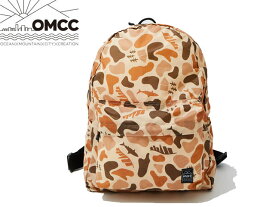 OMCC オーエムシーシー Packable RipstopNylon Backpack STD パッカブル リップストップ ナイロン バック バックパック OMCC CAMO カモ 迷彩 リュック おしゃれ かわいい 旅行 パッカブル 折りたたみ コンパクト アウトドア 撥水 巾着 男女兼用