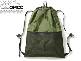 OMCC オーエムシーシー PK Fannypack Round - PK Knapsack olive オリーブ ナップサック OMC-PK0001 ナップサック ボディバッグ おしゃれ かわいい カラフル 旅行 パッカブル 折りたたみ コンパクト 軽量 フェス アウトドア サブバッグ 男女兼用