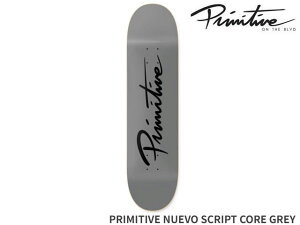 Primitive Ki v~eBu PRIMITIVE NUEVO SCRIPT CORE GREY kG{ XNvg RA O[ fbL XP{[ XP[g{[h Skateboard