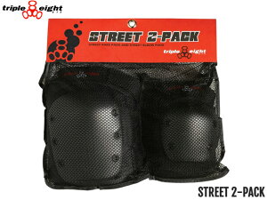 Ki gvGCg veN^[ triple eight T8 STREET 2-PACK Knee j[pbh G I Xg[g pbN Zbg ] XP[g{[h BMX sXg wbg LbY q Xm[{[h  