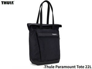 国内正規品 スーリー Thule Paramount Tote 22L パラマウント トートバッグ Black ブラック 黒 YKKジッパー 防水加工 旅行 サイクル 自転車 アウトドア ストリート キャンプ メンズ レディース ザック