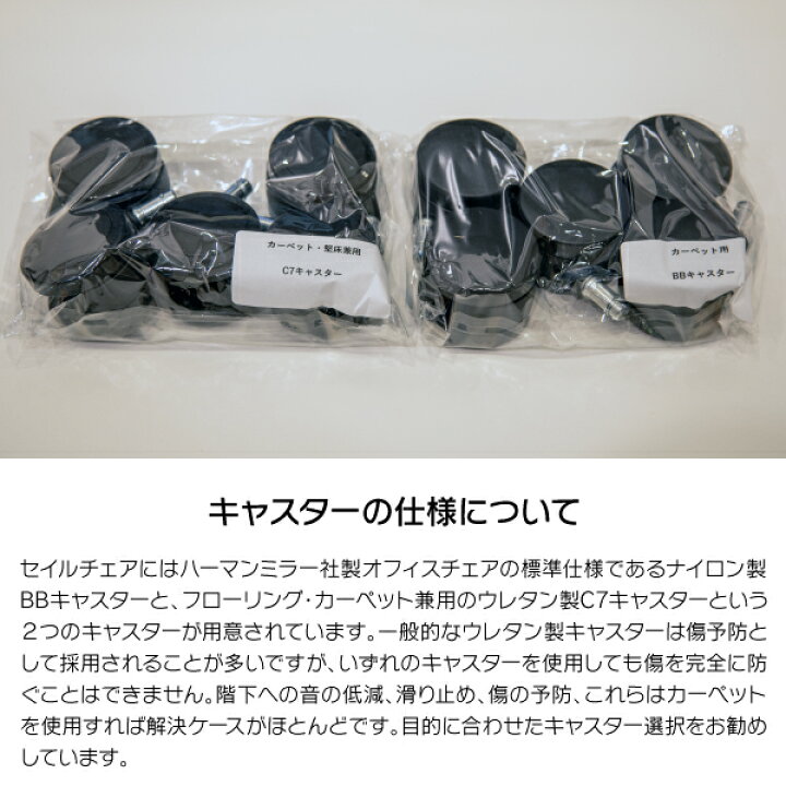 楽天市場】【即納在庫有】ハーマンミラー セイルチェア 高さ調節アーム 