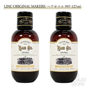�����N �I���W�i�� ���[�J�[�Y �w�A�I�C�� 997 2�{�Z�b�g LINC ORIGINAL MAKERS HAIR OIL �w�A �I�C�� 997 127ml �X�^�C�����O�� �T���� �ꔄ�i ���e�� ���e�t �w�A�P�A