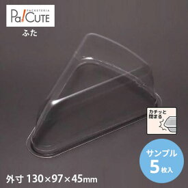 【サンプル商品：トルテケーキ No.3フタ浅】ケーキ容器 業務用 デザート容器 テイクアウト 使い捨て容器 プラスチック容器 洋菓子 スイーツ容器 トレー パック 日本製 おしゃれ 三角 カットケーキ ケース